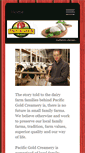 Mobile Screenshot of pacificgoldcreamery.com